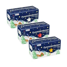 Jeka German Pyramid Candles - Medium 14mm - German Pyramid Christmas EWA