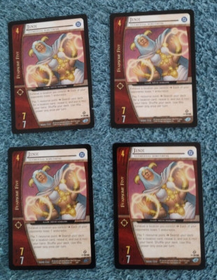 DC VS TCG DOR-122 Jinx - Elemental Sorceress Uncommon x4