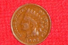1902, Rare Old Antique, Indian Head Penny, (124 Years Old). — photo 5