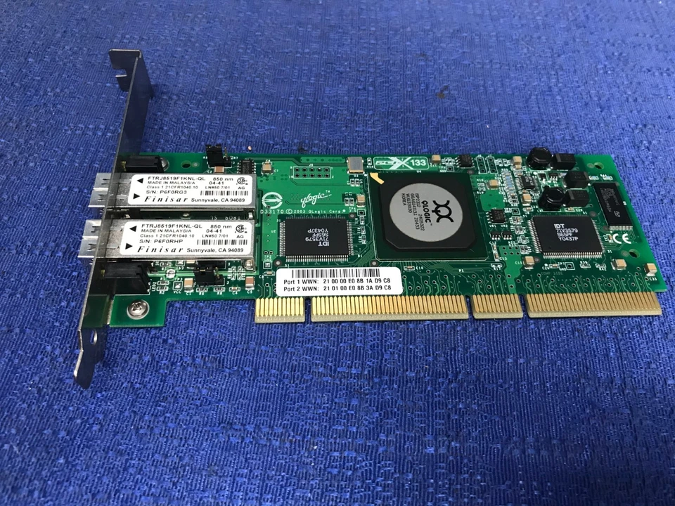 QLogic QLA2342 PCI-X Dual Port Fiber Channel Host Bus Adapter - Image 3 of 4