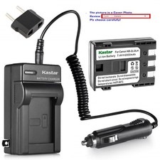 Kastar Battery AC Charger for Canon NB-2L 2L Canon PowerShot S45 PowerShot S50
