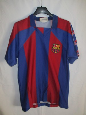 Maillot Vintage Barcelone Jordi Cruyff N°14 - Taille S/M - Domicile