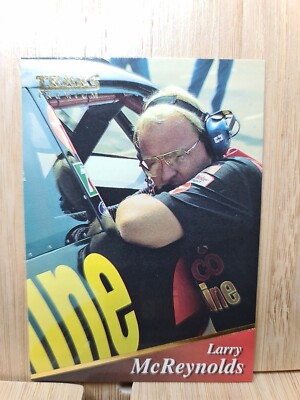 LARRY McREYNOLDS  1994 Trax Premium Winston Cup #27 Trading Card  FREE POST