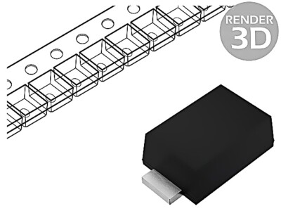10X SKL110-AQ Diode: Gleichrichterdiode Schottky SMD 100V 1A SOD123F DIOTEC SEMI