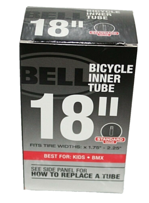 Tube intérieur vélo Bell 18 BMX et pneu enfant largeur 1,75-2,25