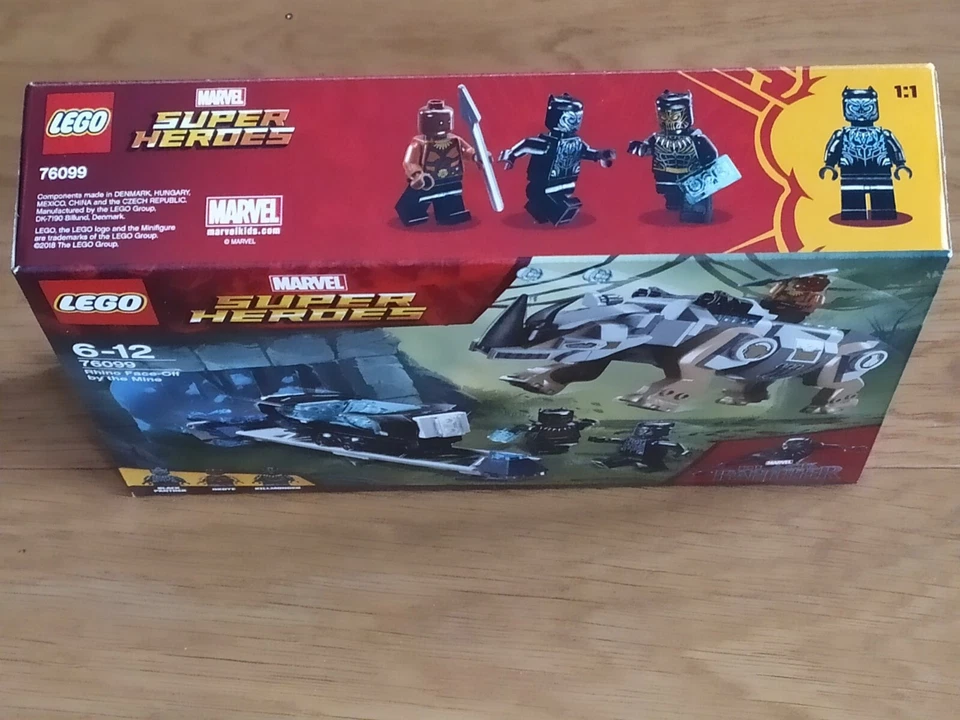 LEGO MARVEL SUPER HEROES 76099 RHINO FACE-OFF BY THE MINE NEUF ET SCELLE - Photo 3/4