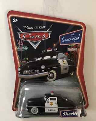 Disney Pixar Cars Sheriff supercharged series