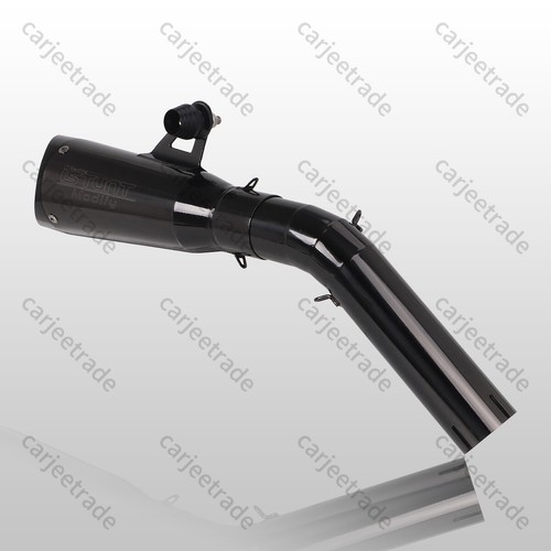 Slip on Exhaust Muffler For Suzuki GSXR 600 GSXR 750 Motorcycle Link Pipe 06-07 - Foto 2 di 7