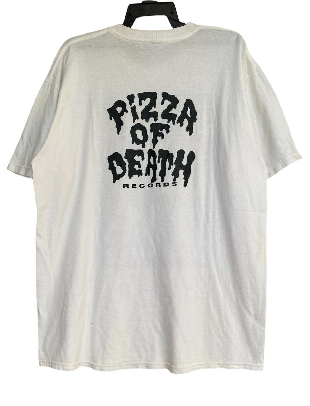 Vtg Pizza of Death Record Gain Ground t shirt