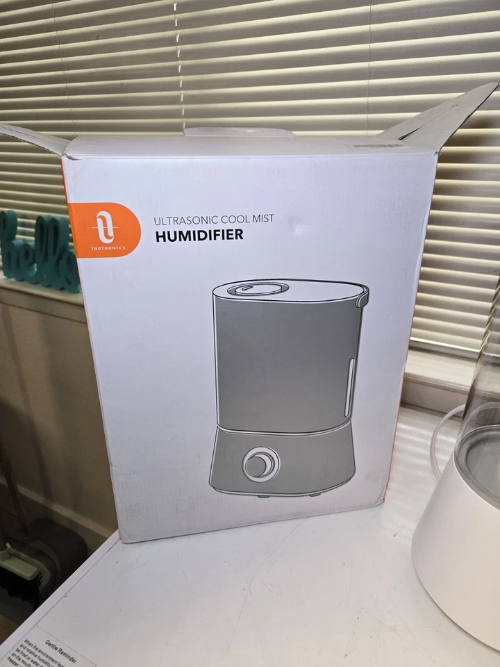 TaoTronics AH024 Cool Mist Humidifier Quiet Ultrasonic 4L Humidifier DI14_GR - Image 3 of 3