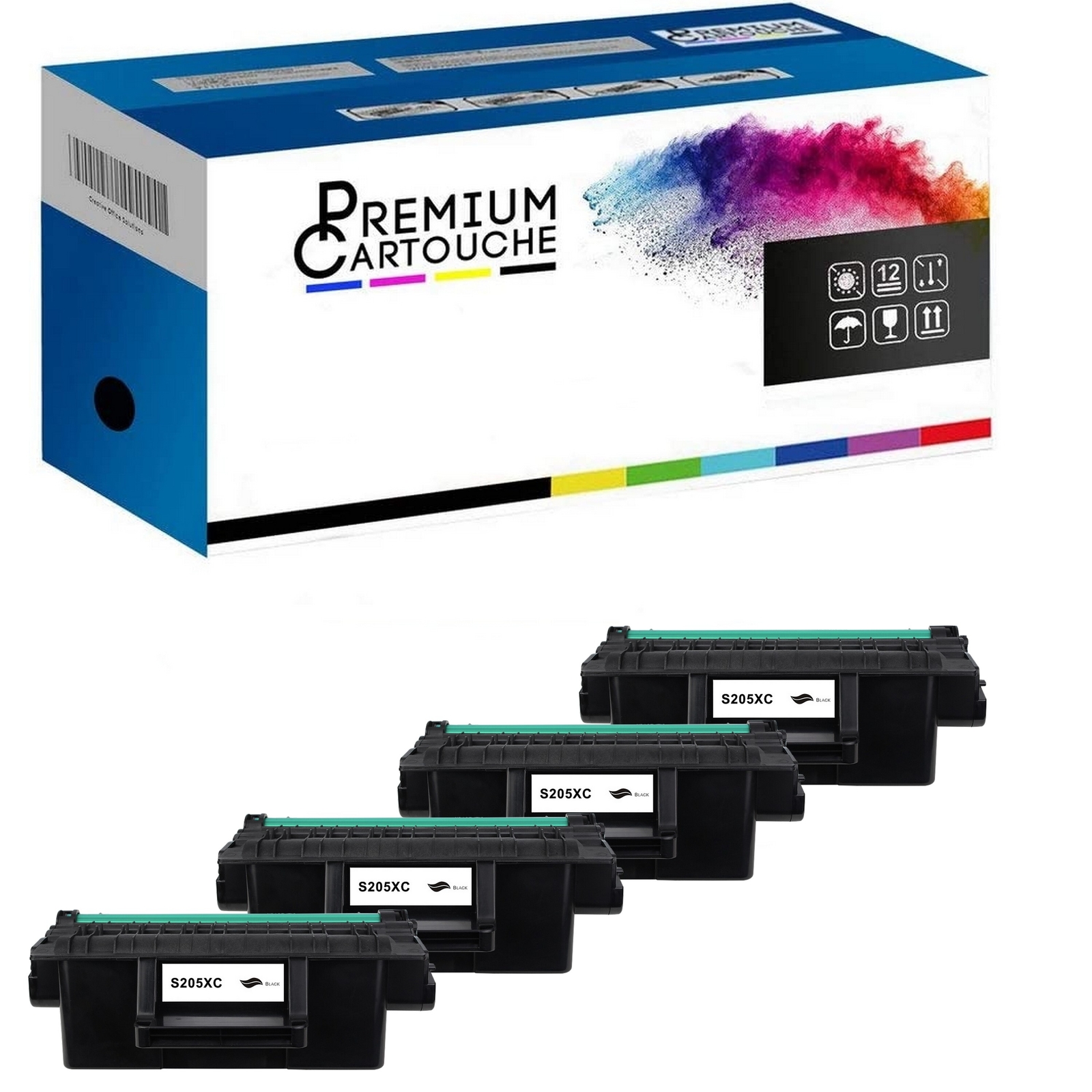 Toner MLT D205L premium haute densite pour impression laser monochrome nette