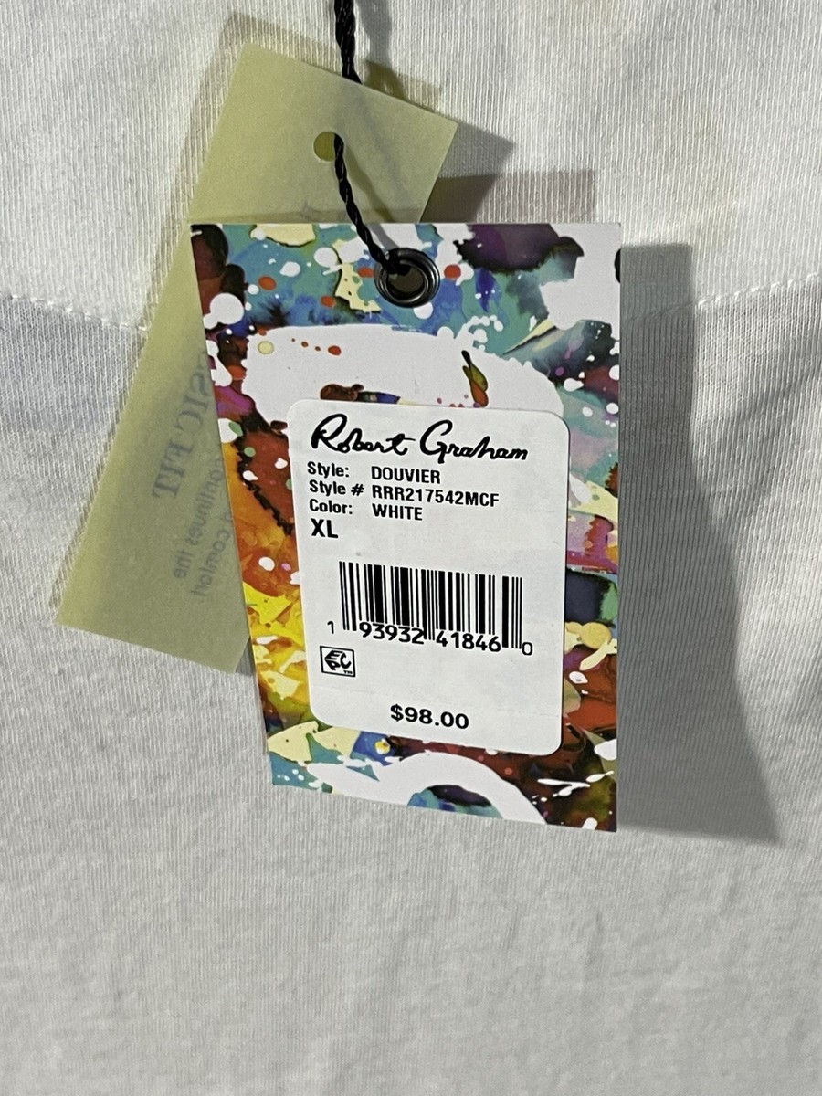 NEW Robert Graham Men's DOUVIER T-shirt - XL - MSRP: $98 NWT | eBay