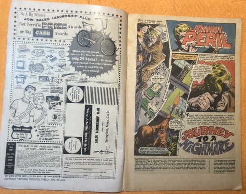 The Unexpected #108 (DC Comics August-September 1968) - Picture 3 of 3