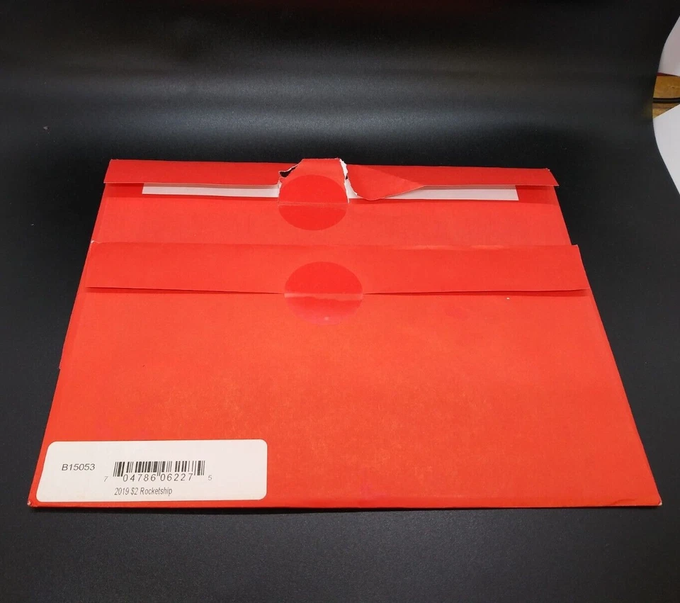 (2) BEP 2019 $2 Rocketship Federal Reserve Note 50th Anniversary Moon Landing - Image 4 of 4