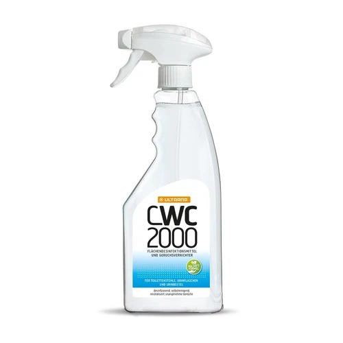 Ultrana CWC2000 Spray Bottle 500ml Disinfectant Odour Neutraliser