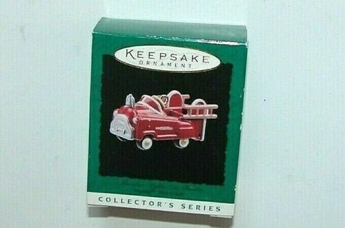 Hallmark Keepsake Miniature Ornament 1996 Murray Firetruck 