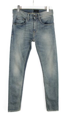 TIGER OF SWEDEN Pistolero Jaguar Jeans Men's W29/L34 Slim Fit Whiskers Faded