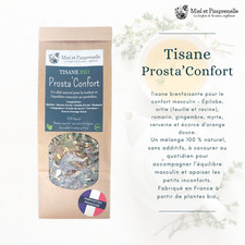 Tisane Prosta’Confort Artisanale BIO– Bien-être au masculin– Livraison OFFERTE