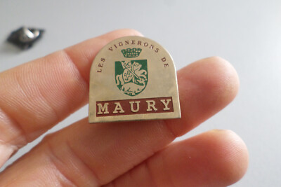 Pin S Brosche Badge Les vignerons de MAURY Wein Weinberg 66