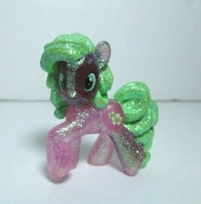 My Little Pony FiM Blind Bag Wave 10 2" Transparent Glitter Flower Wishes Figure