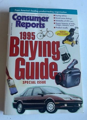 Consumer Reports Buying Guide Lot Of 7 from 1999’s - Picture 5 of 8