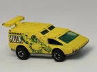 1976 Hot Wheels Vintage Incredible Hulk Spoiler Sport Yellow Van Marvel Heroes