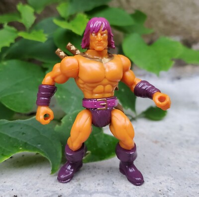 Glyos Battle Tribes Autumnal Adventurer Pumpkin Spice Orange MOTU REMCO He-Man