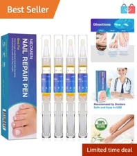 Gentle Nail Fungus Treatment Pen - 4-Pcs Gel Set for Repairing Discolored Nails