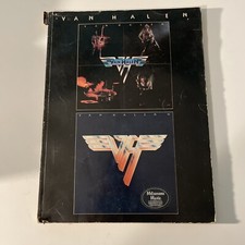 vintage van halen sheet music book 1980 Guitar Piano