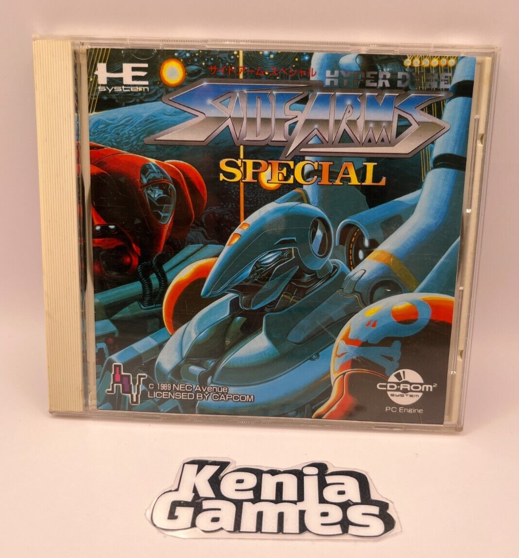 Side Arms Special CD PC Engine PCE Japan Region | eBay
