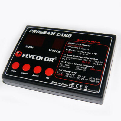 Speed Controller ESC Program Card Boat ESC Programming Card for ...