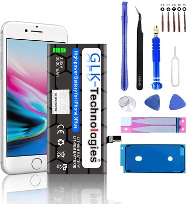 GLK Akku für Apple iPhone 8 Plus A1897 A1864 A1898 Batterie GARANTIE PRO  NEU  