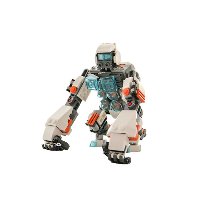 Gorilla Mech Building Toys Sets & Packs 196 Stück Parts für  C7537 Neu