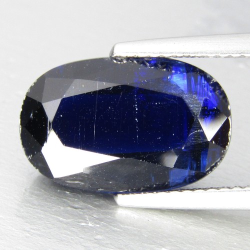 8.20Cts Beautiful Natural Blue kyanite 15x9.5mm Oval Shape Collection Gemstone - Picture 5 of 5