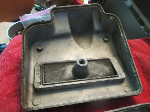 Triumph 650 Metal Airbox Side Cover 1971 Only TR6R TR6C BSA A65T 050725 - Bild 7 von 17