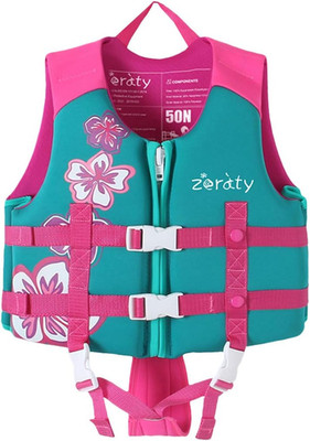 Toddler Swim Vest Neoprene Kids Float Jacket Swimming Aid for Children Girls and