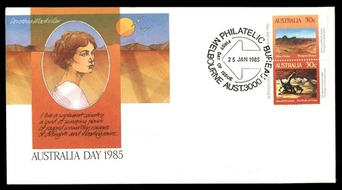 Mayfairstamps Australia FDC 1985 Scenery Paintings Australia Day First Day Cover