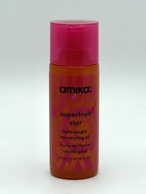 Amika Superfruit Star Lightweight Hair Styling Oil ~ 0.67 Oz. - NO PUMP-