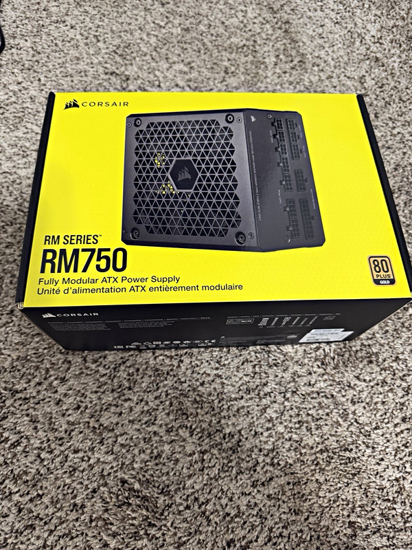Corsair RM750 750W ATX Fully Modular Power Supply 80 PLUS Gold