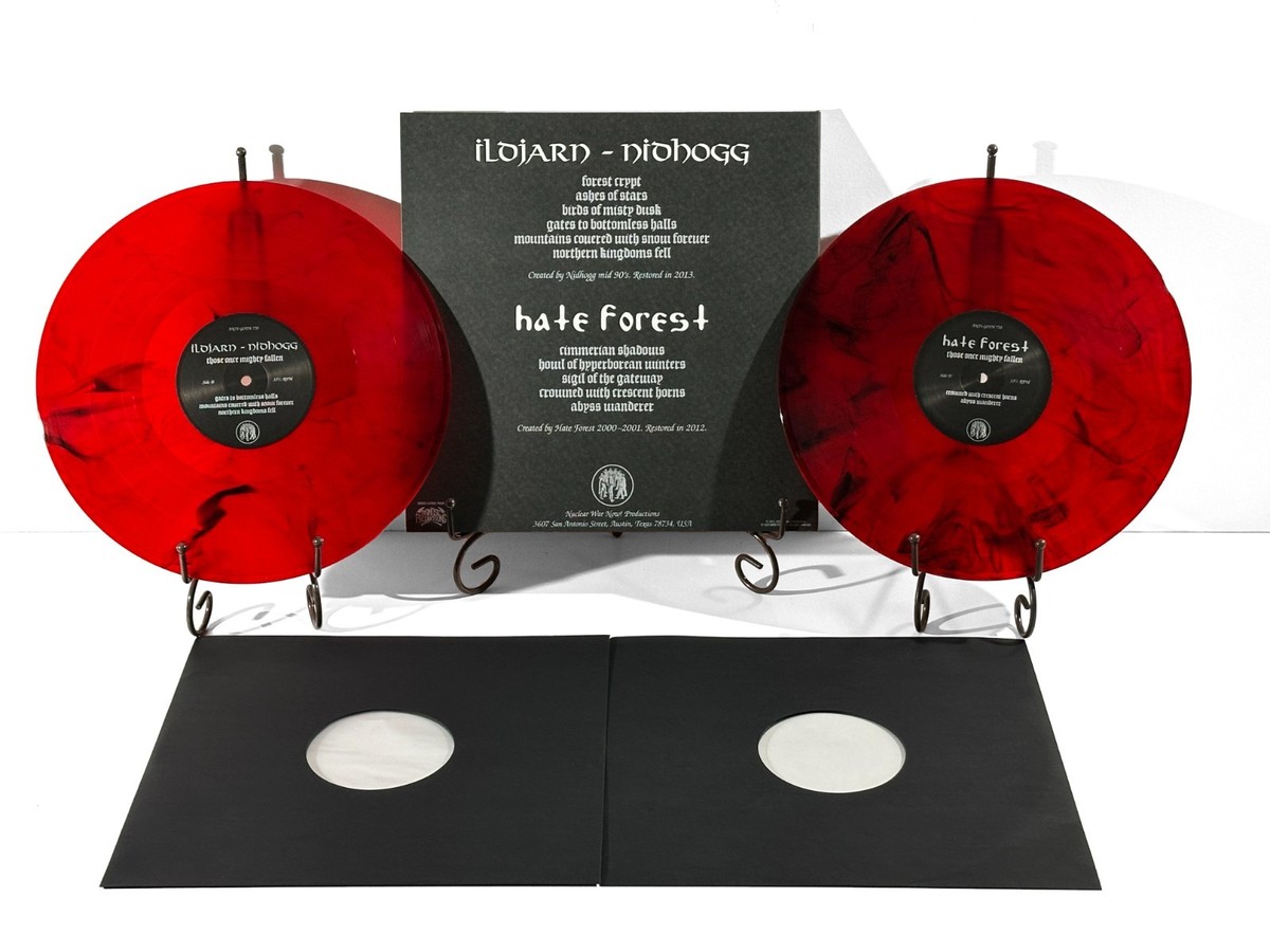 ILDJARN-NIDHOGG / HATE FOREST Those Once Mighty Fallen Gatefold
