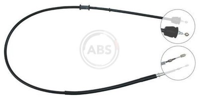 2x Bremsseil Seilzug Feststellbremse A.B.S. K19166/2x für ZT MG 16V 160 180 190