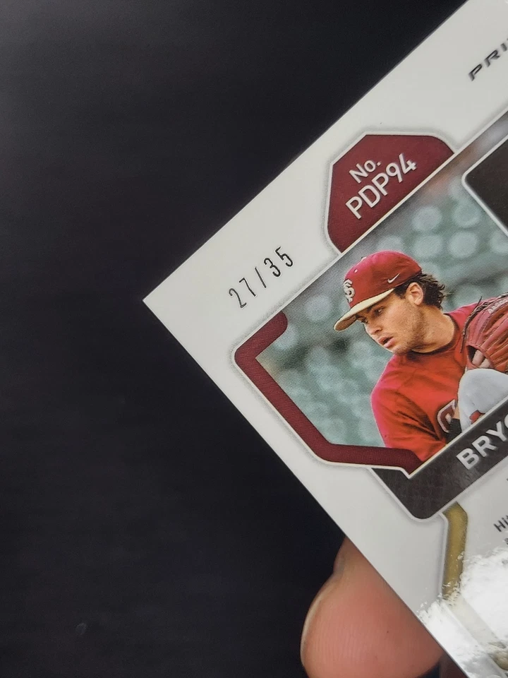 2022 Panini Prizm DP- Bryce Hubbart #PDP94 Power Plaid Prizm /35 (RC) 💎 - Image 2 of 3