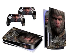 PS5 Standard Disc Console Controllers Skin WU KONG Sticker Decal 2 Pack