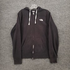 The North Face Hoodie Mens S Small Black Full...