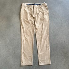 Vineyard Vines OTG Men On The Go Chino Golf Pants 34x32 33x31 Tan Performance