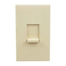 LUTRON N-3PS-IV NOVA ARCHITECTURAL, SWITCH 3-WAY 120V/277V 20A, IVORY