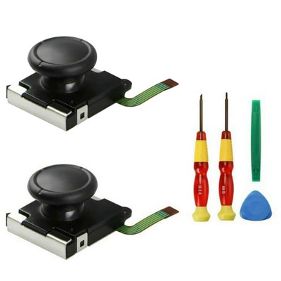 3D Analog Joystick Control Rocker Repair With Cap For Nintendo Switch Joy-con A