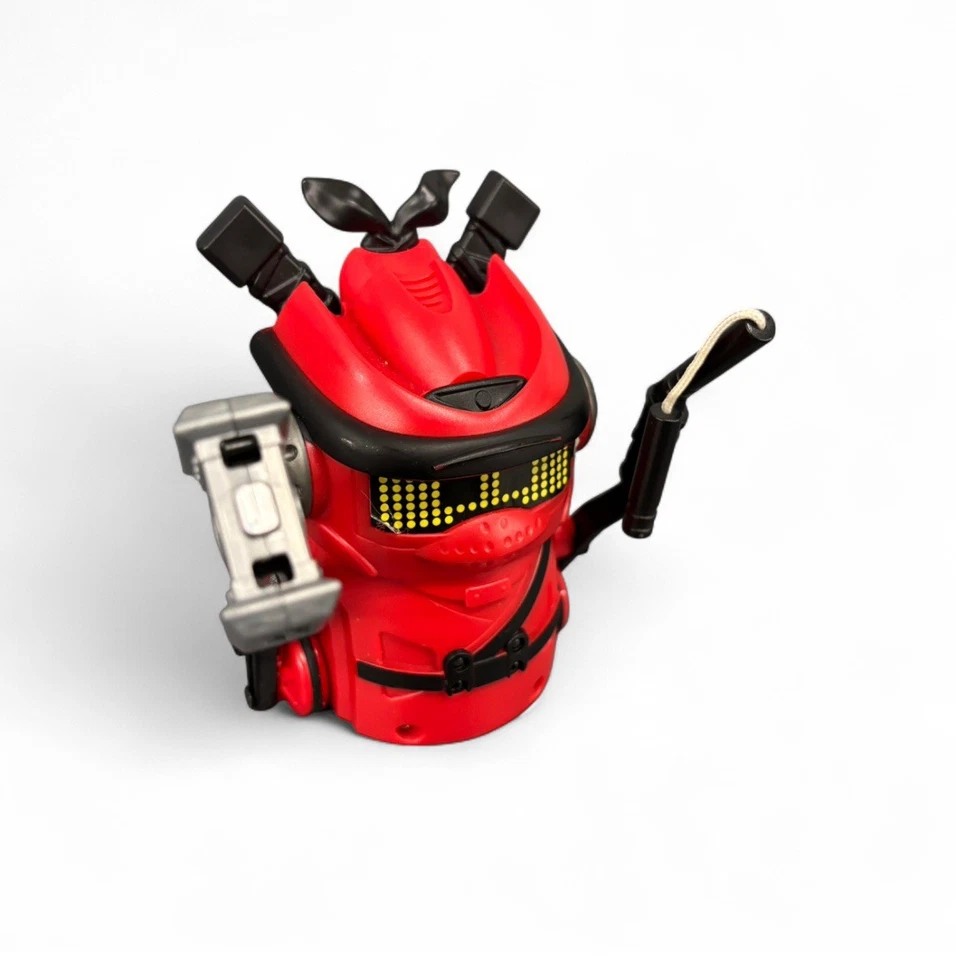 Spinmaster Ninja Bots Battling Robot -Black/Red -Tested & Works Great - Image 3 of 4