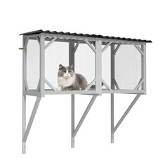 Cat Catio,Cat Window Perch for Indoor Cats -for Sunbathing,Napping  Overlooking