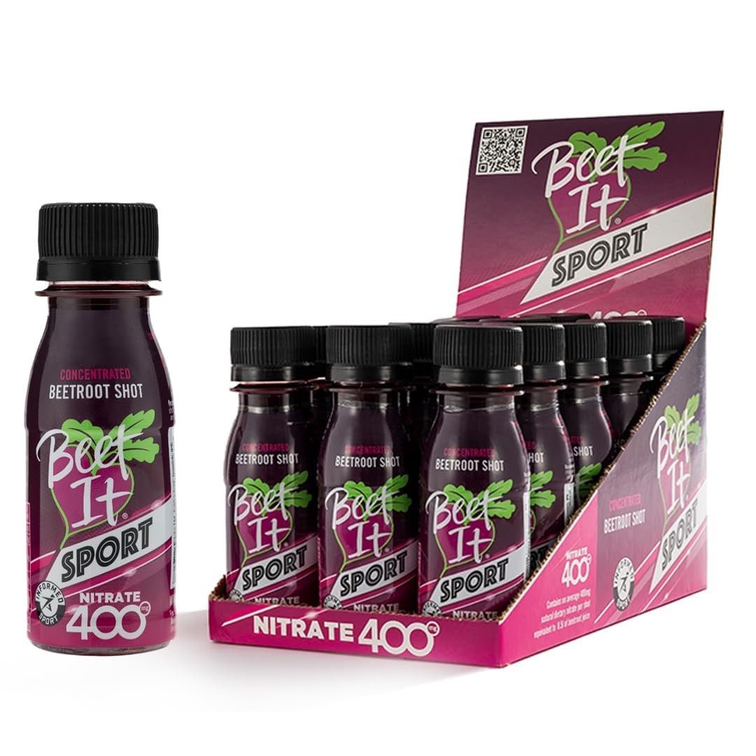 Beet It Sport Nitrate 400 High Nitrate shots Concentrated Beetroot Juice (15 x